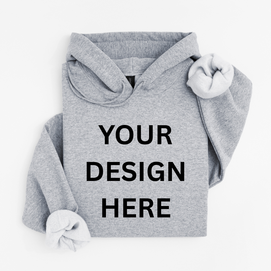 Custom Printed Hoodie | Upload Your Design