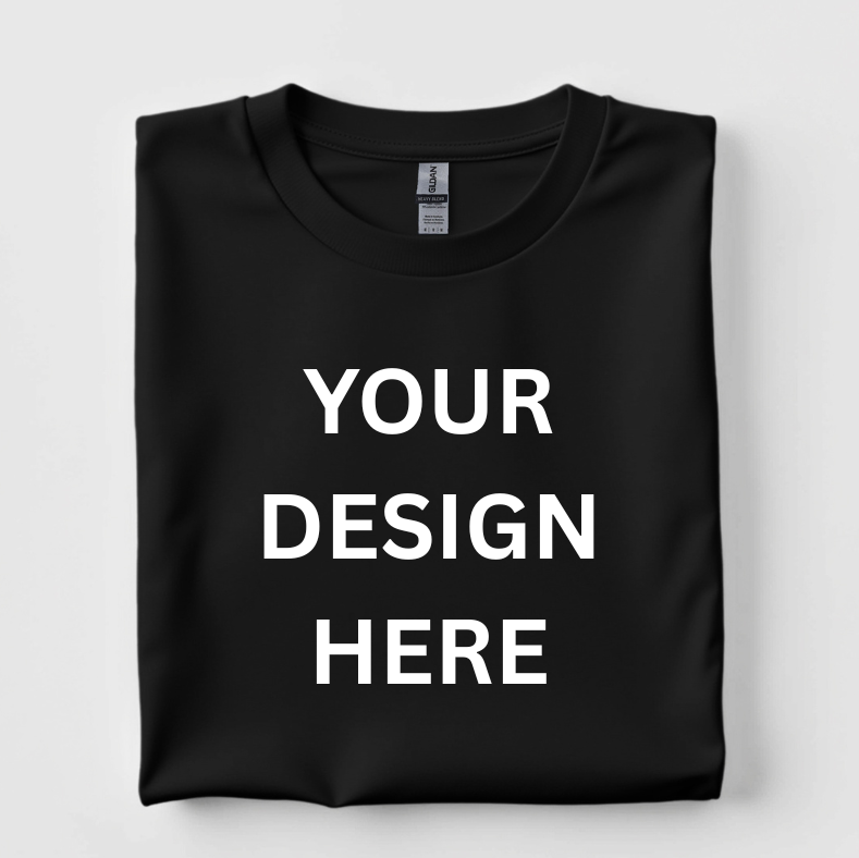 Custom T-Shirt – Upload Your Design or Photo | Premium Quality DTF Print | Adult, Youth, Toddler & Infant Sizes
