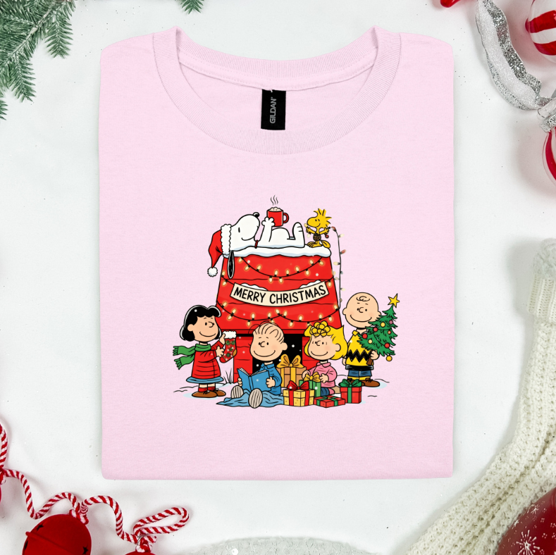 Snoopy Merry Christmas T-Shirt – Peanuts Holiday Tee