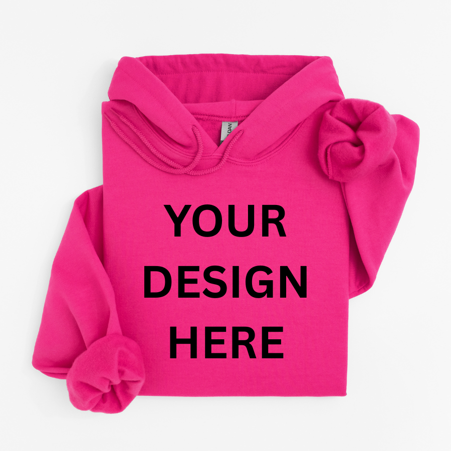 Custom Printed Hoodie | Upload Your Design