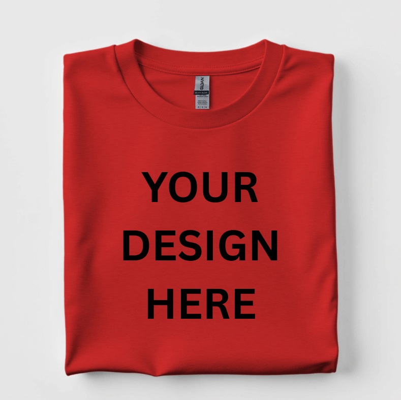 Custom T-Shirt – Upload Your Design or Photo | Premium Quality DTF Print | Adult, Youth, Toddler & Infant Sizes