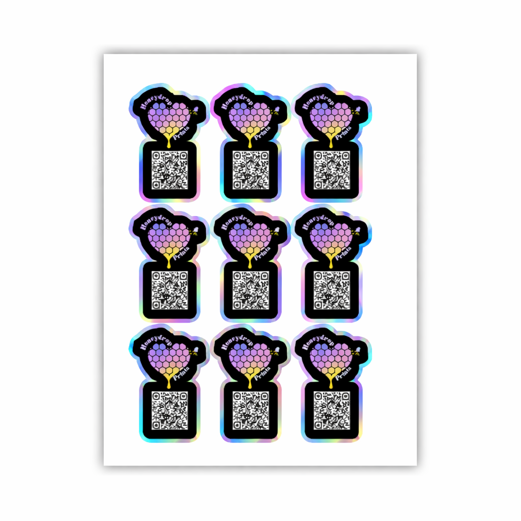 Premium Waterproof QR Code Stickers