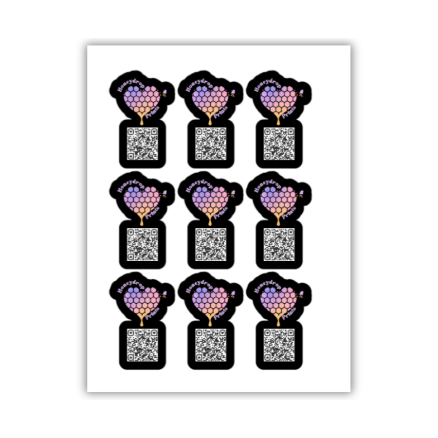 Standard QR Code Stickers