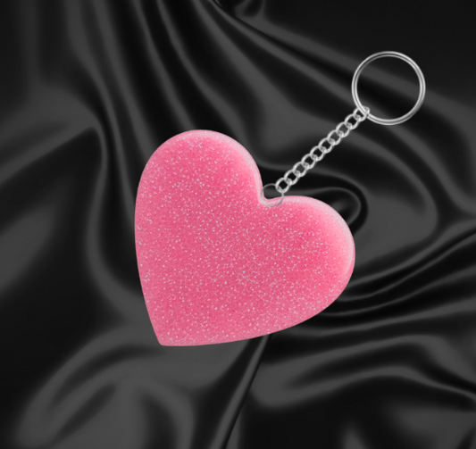 Heart NFC Keychain – 3D Printed Tap Tag