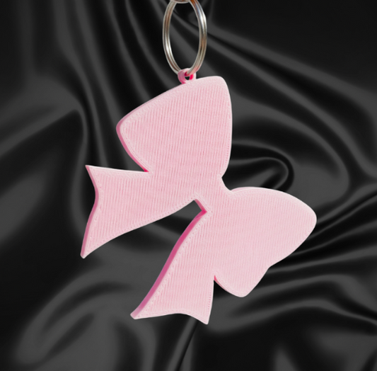 Bow NFC Keychain – 3D Printed Tap Tag