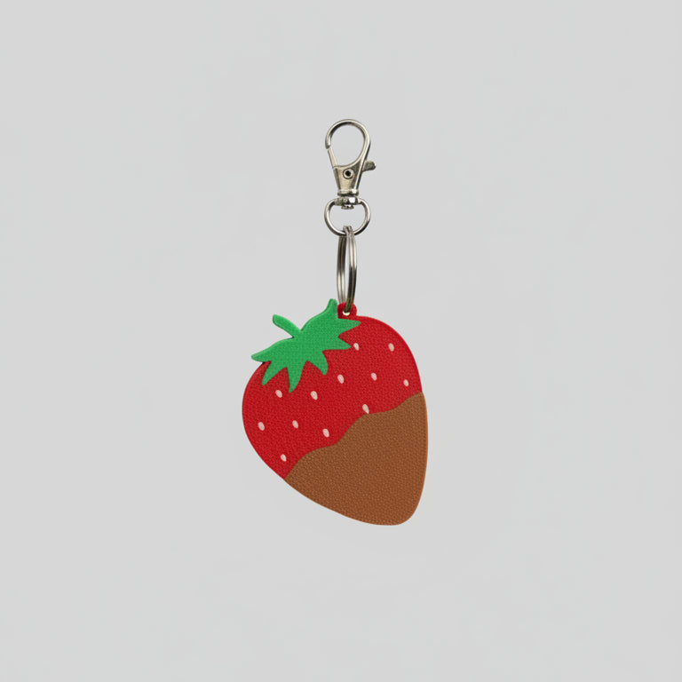 Chocolate Dipped Strawberry NFC Keychain