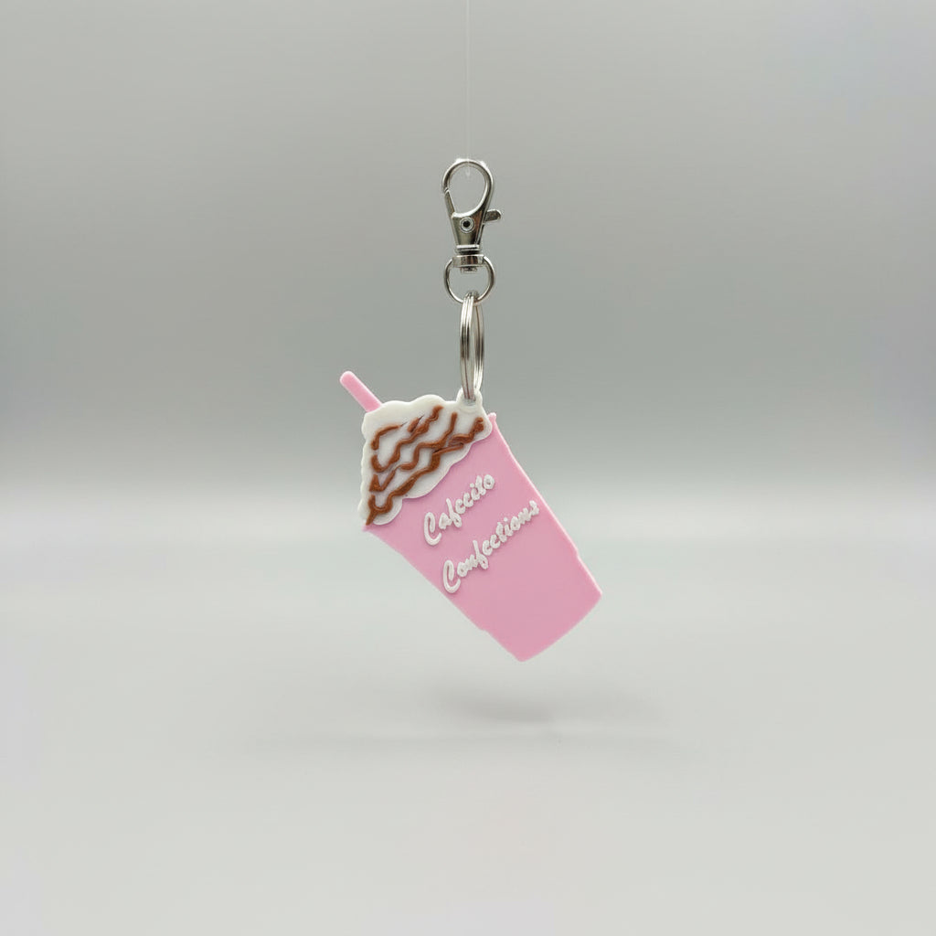 Iced Coffee NFC Keychain – Tap to Follow