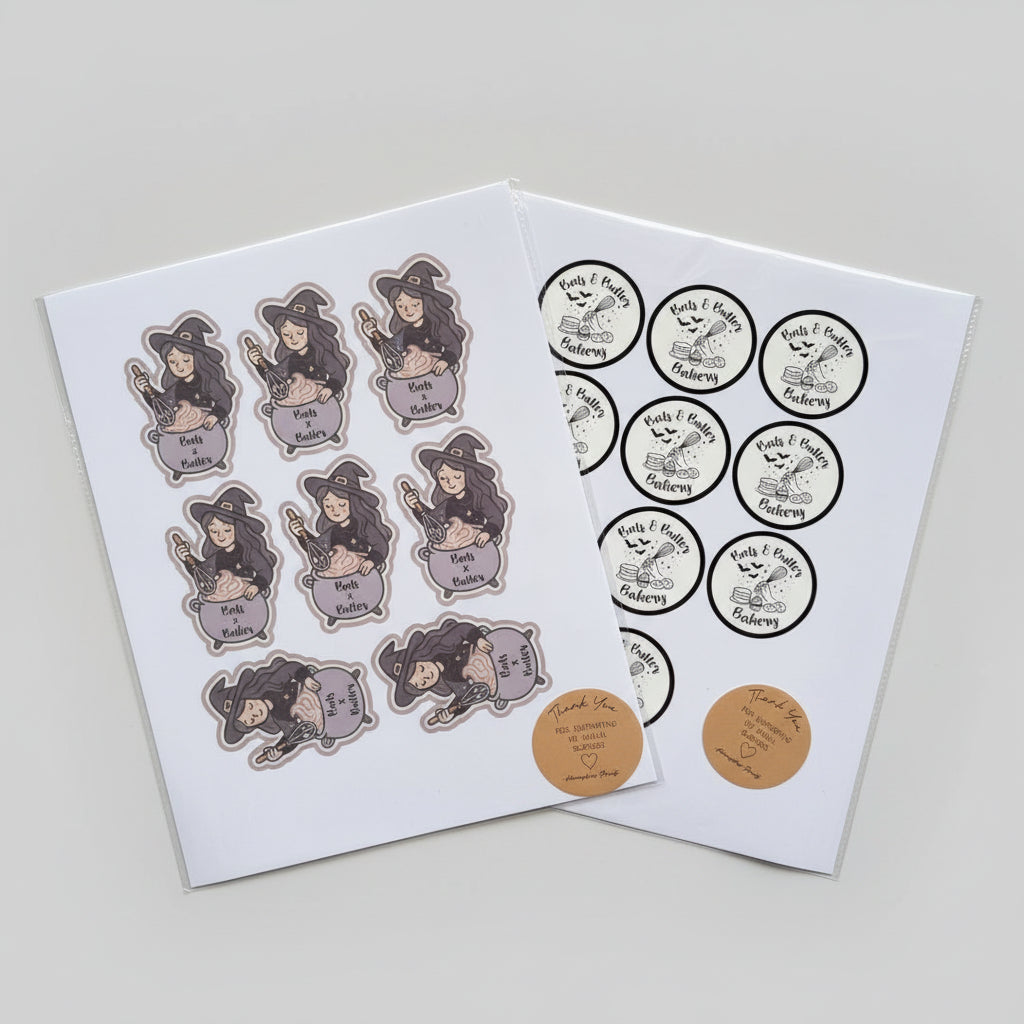 Waterproof Glossy Or Matte Vinyl Die-Cut Stickers