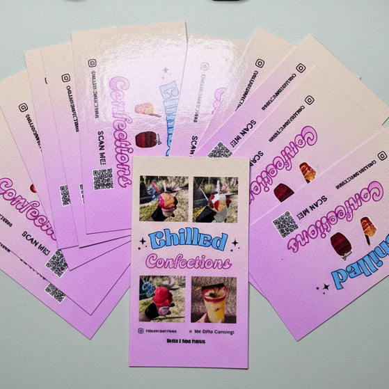 Premium Double-Sided Business Or Loyalty Cards