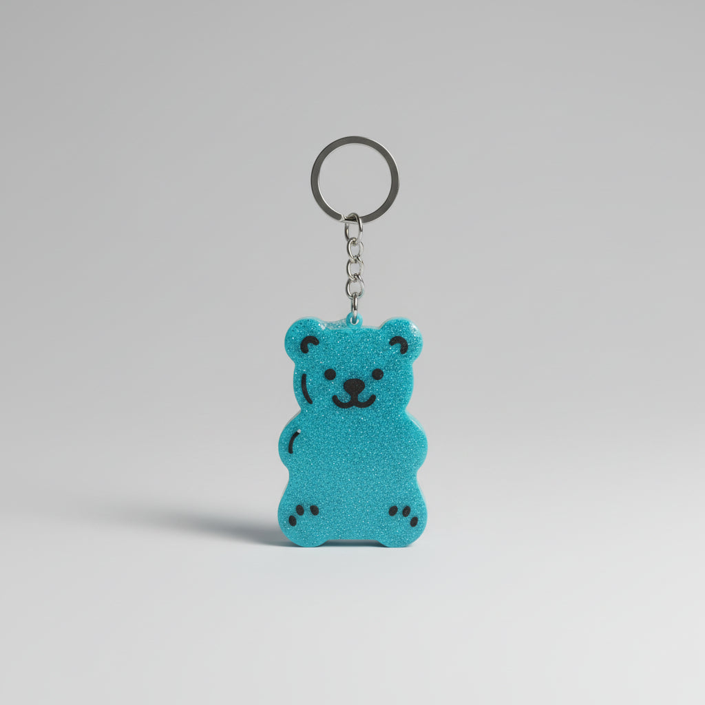 Gummy Bear NFC Tap-to-Follow Keychain