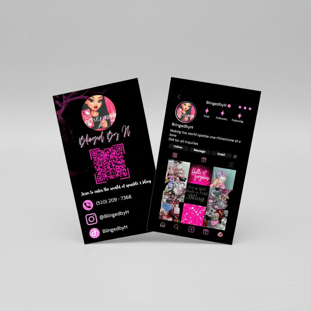 Standard Double-Sided Business Or Loyalty Cards