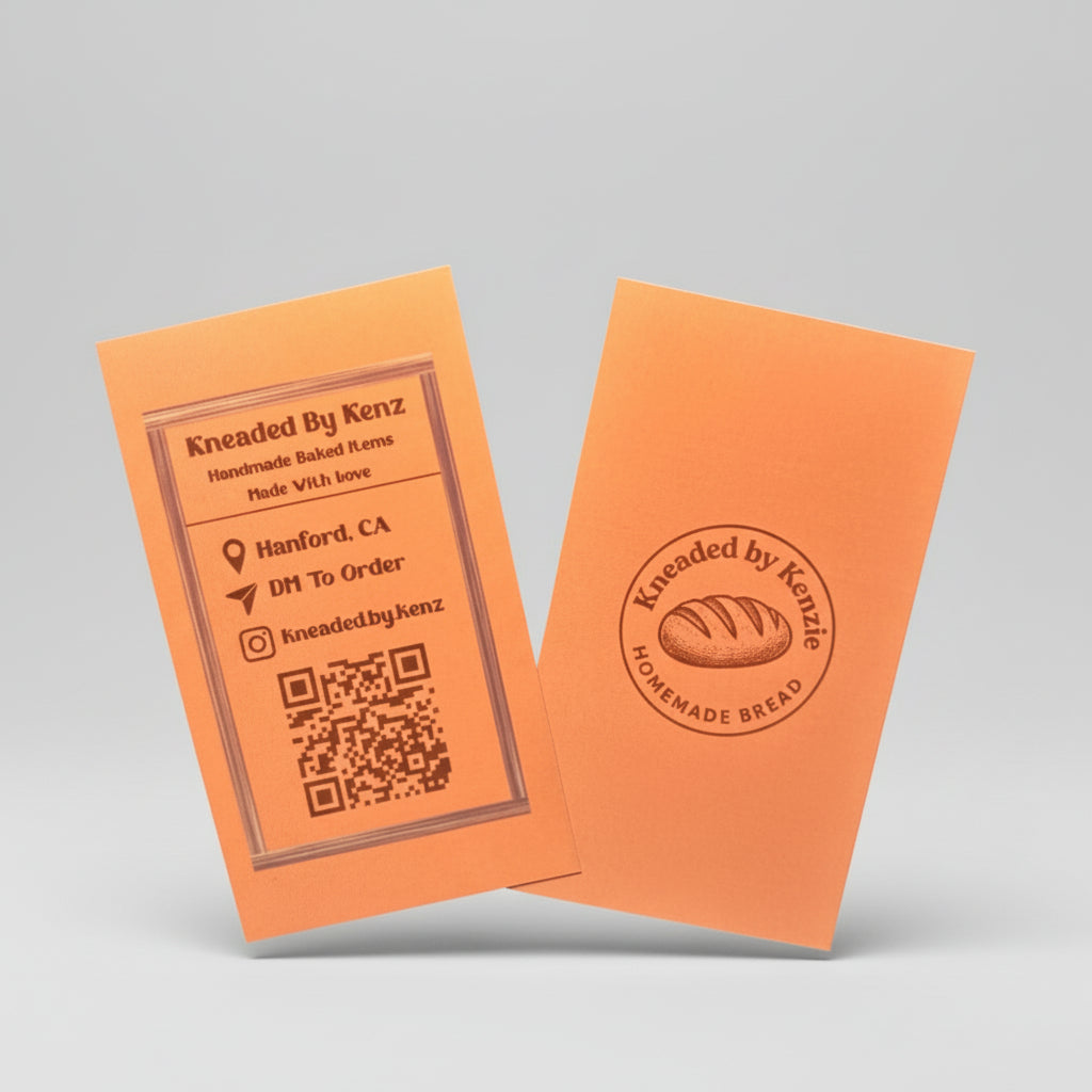 Premium Double-Sided Business Or Loyalty Cards