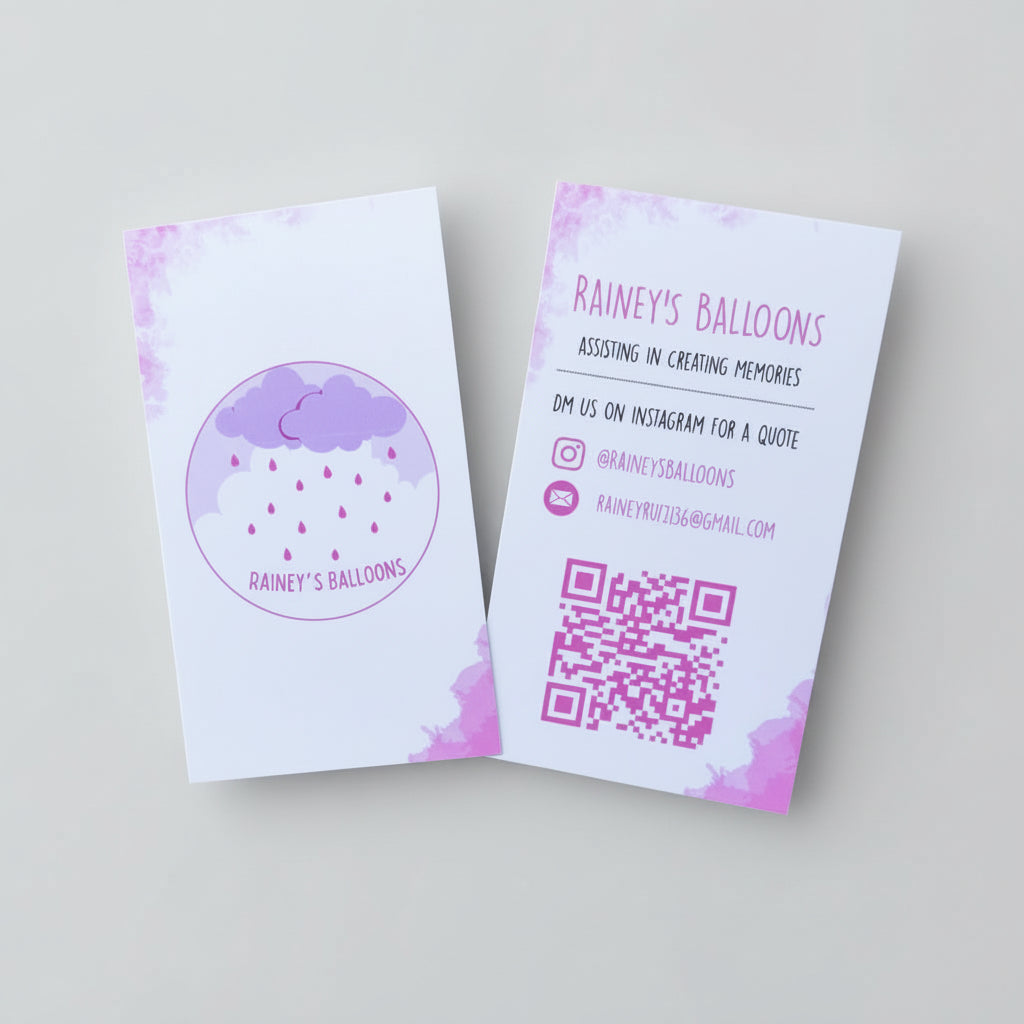 Premium Double-Sided Business Or Loyalty Cards