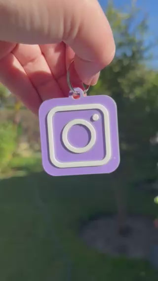 Instagram NFC Keychain