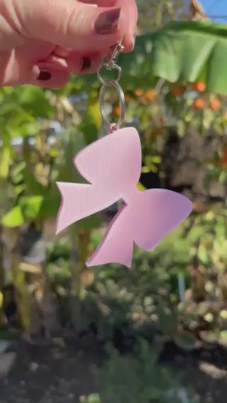 Bow Shaped NFC Keychain